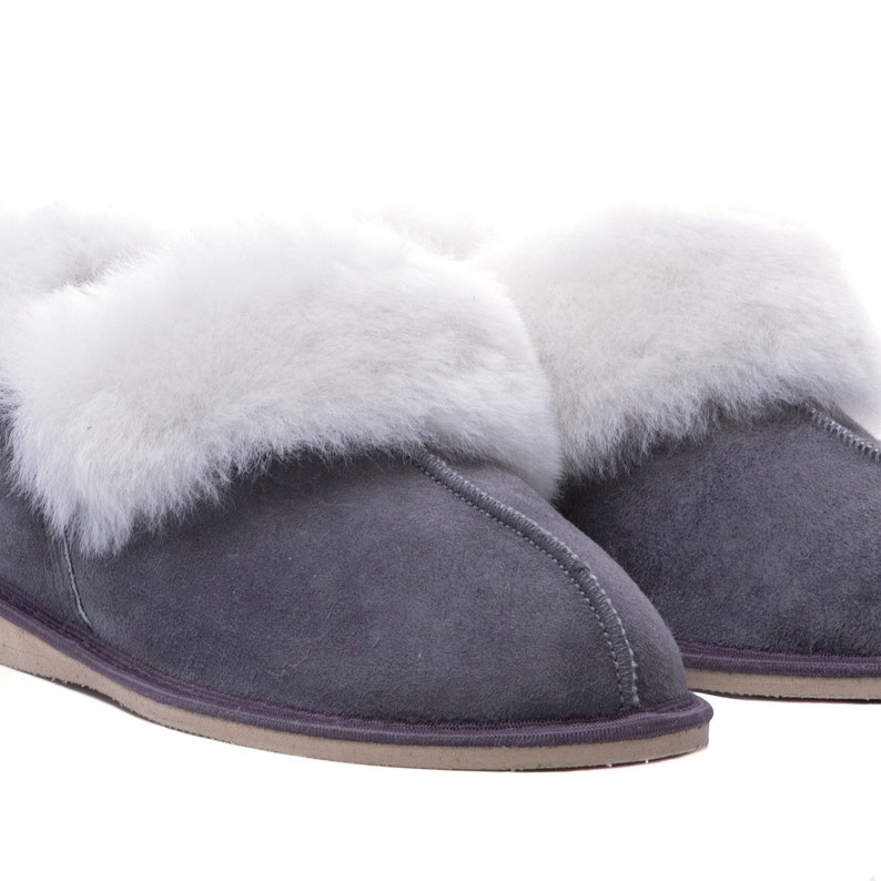 Women's Sheepskin Slippers High Quality Handmade Fur