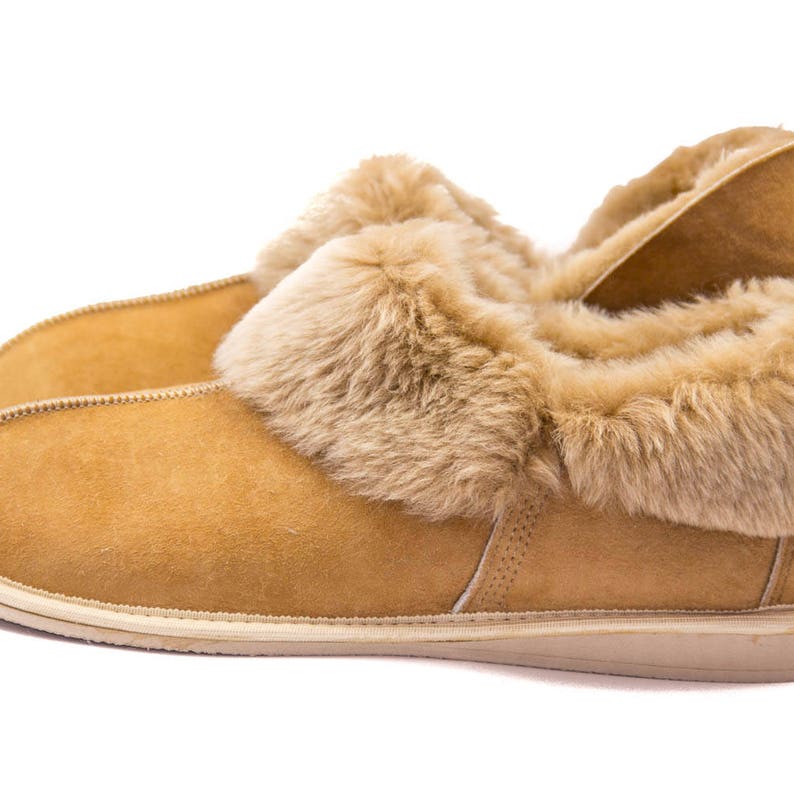 Women's Sheepskin Slippers High Quality Handmade Fur