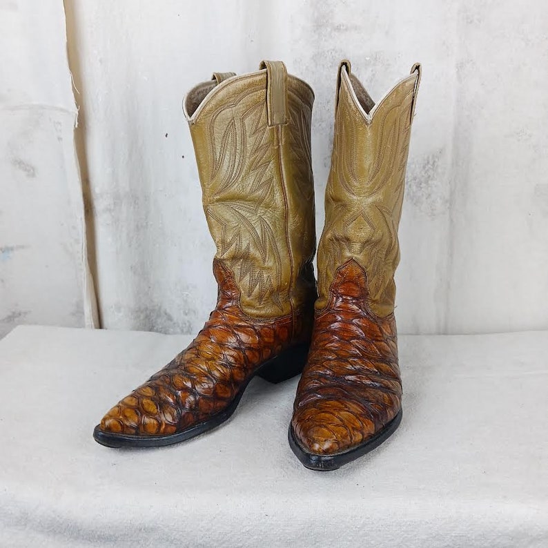 Men's Vintage Nocona Anteater Cowboy Western Boots Pre Ban's