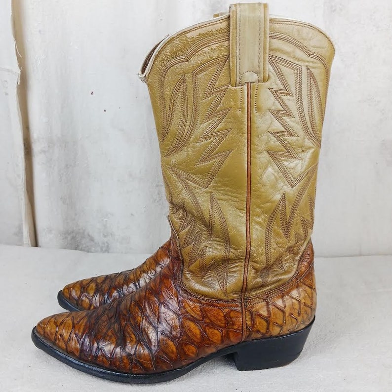 Men's Vintage Nocona Anteater Cowboy Western Boots Pre Ban's