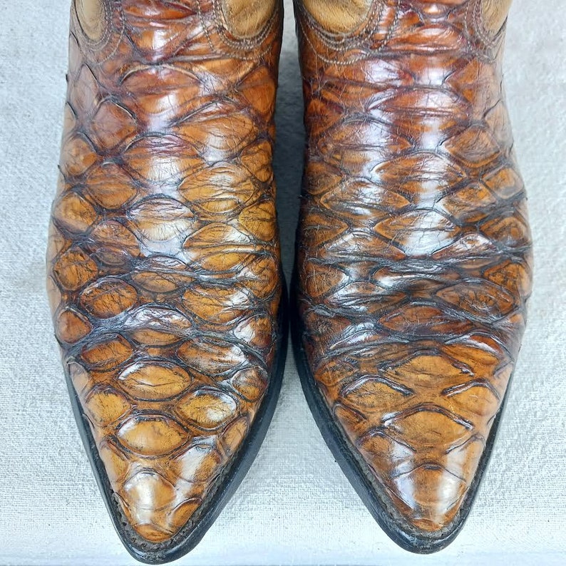 Men's Vintage Nocona Anteater Cowboy Western Boots Pre Ban's