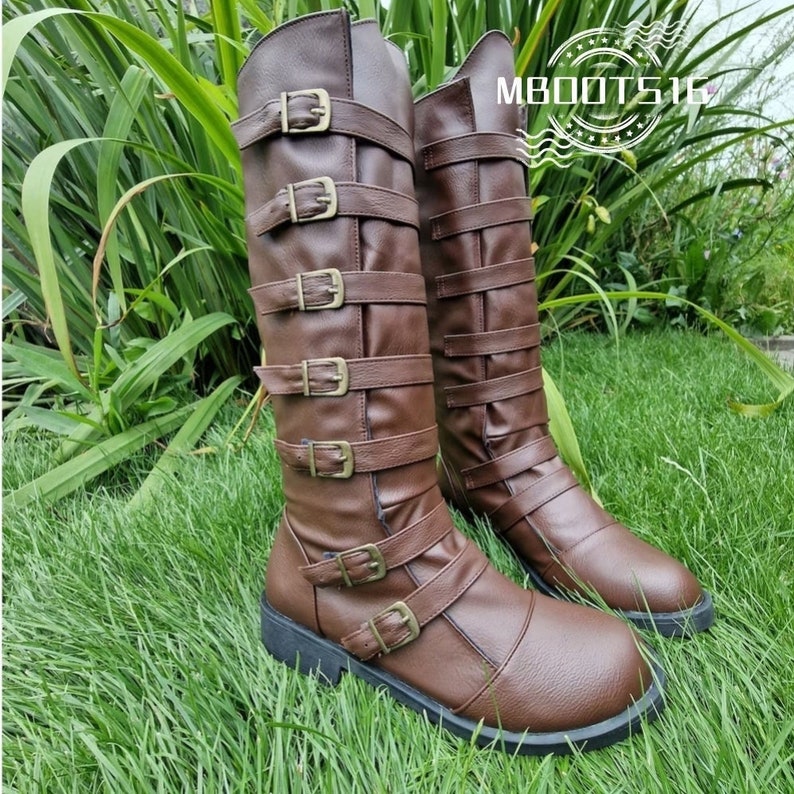 Men's Medieval Boots Renaissance Boots Pirate Boots Viking Boots