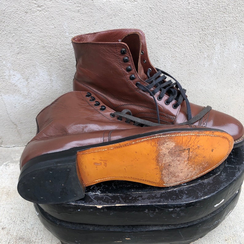 Men's Vintage Stacy Adams Brown Boots