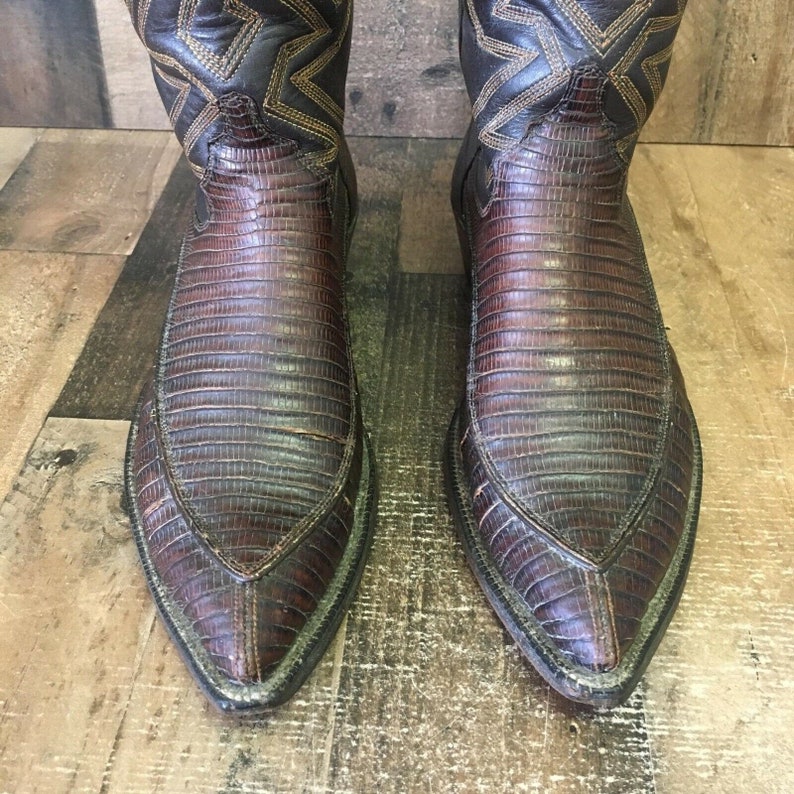 Men's Justin Vtg White Label Algonquin Cowboy Boots