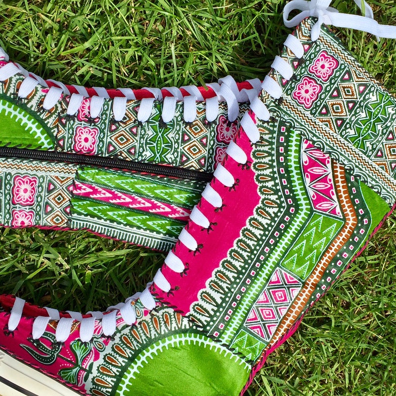 Women's Sneaker Boots Funky Boots Dashiki