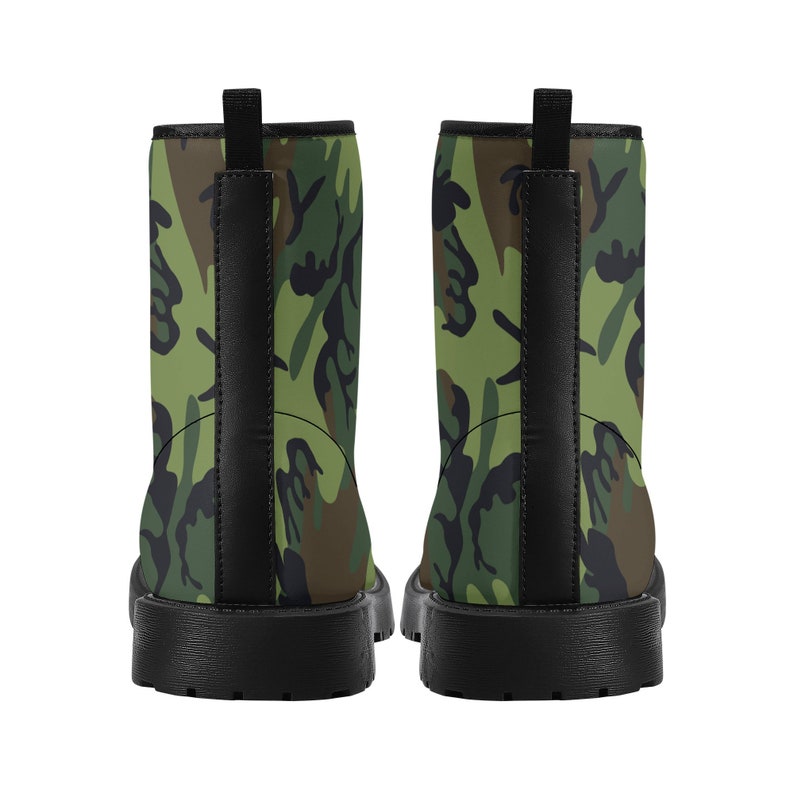 Men's Camo Combat Boots Camo Waterproof Boots