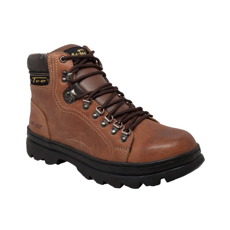 Men's 6 Hiker Brown Leather Boots