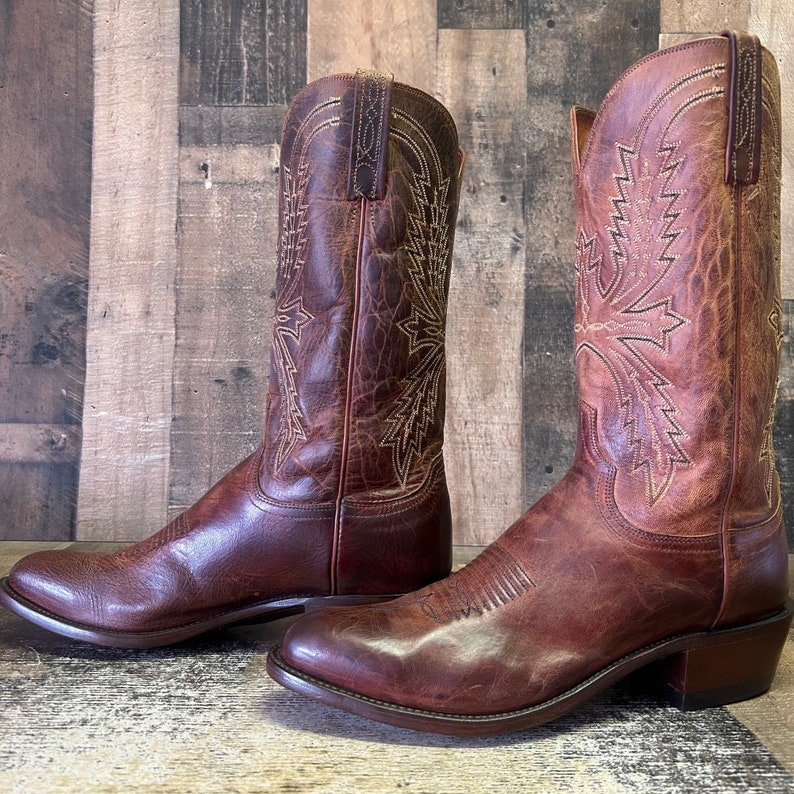 Men's Lucchese 1883 Crayton N7697R Mad Dog Cowboy Boots