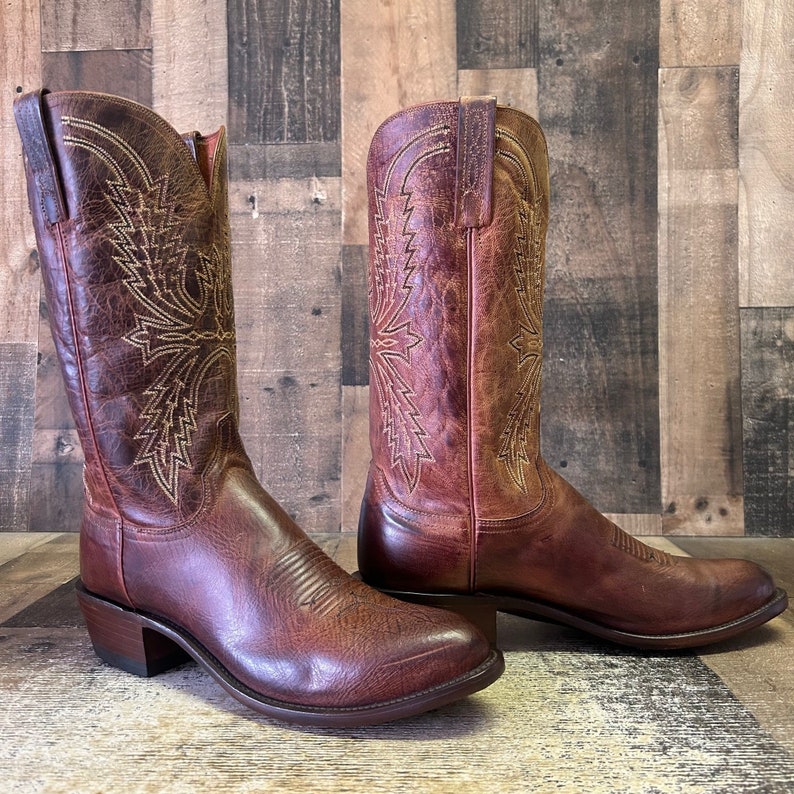 Men's Lucchese 1883 Crayton N7697R Mad Dog Cowboy Boots