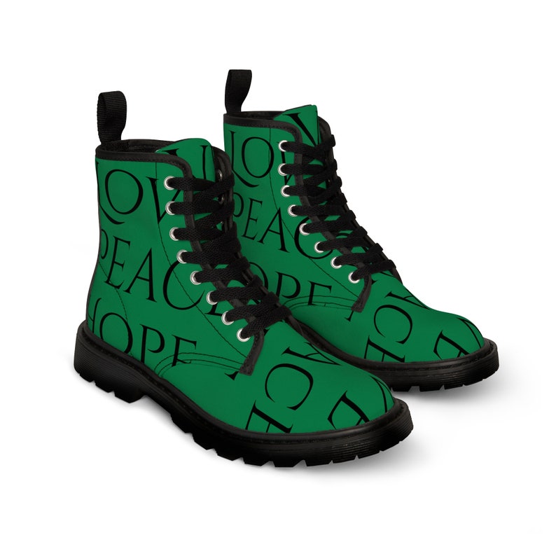 Men's Peace Boots Green