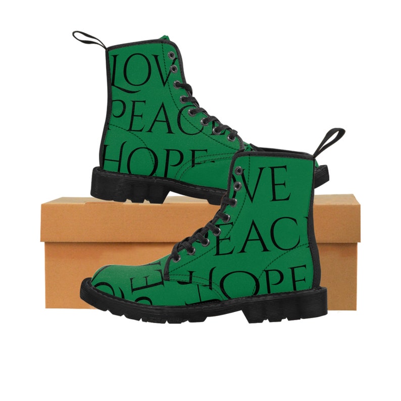 Men's Peace Boots Green