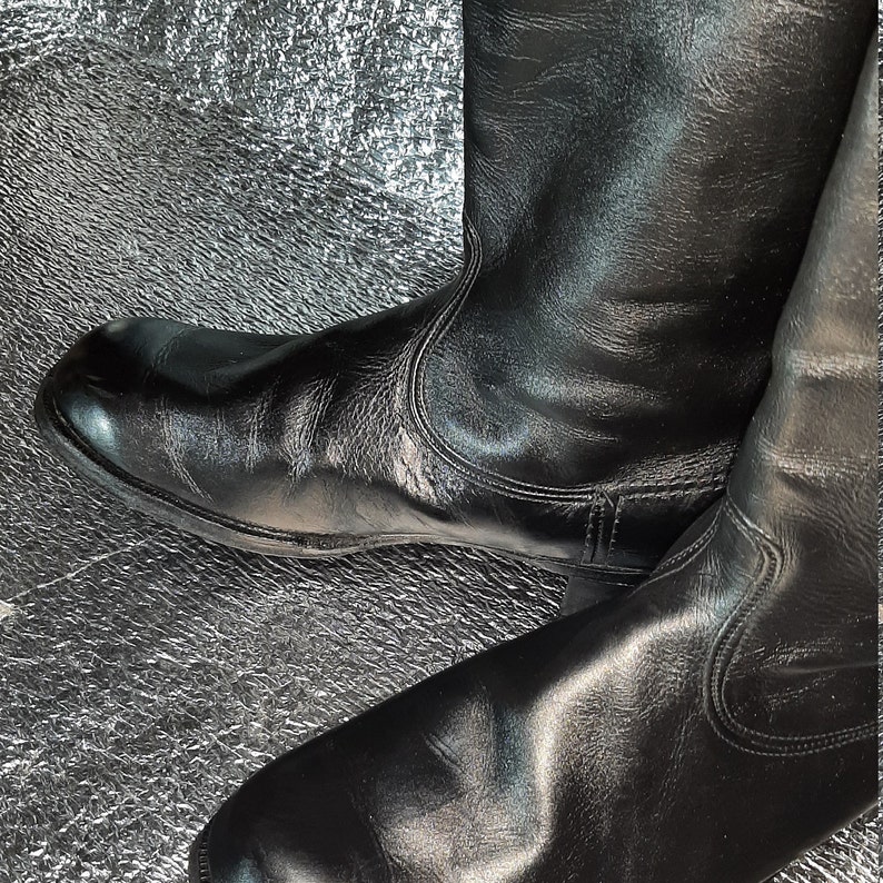 Men's Military Chrome Boots Soviet Army USSR