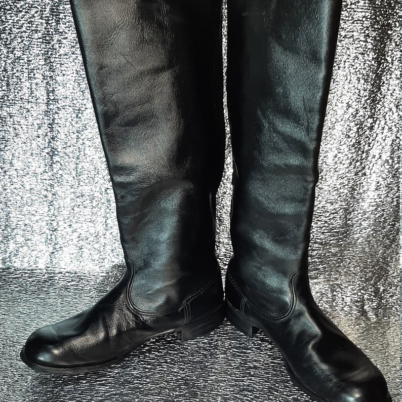 Men's Military Chrome Boots Soviet Army USSR