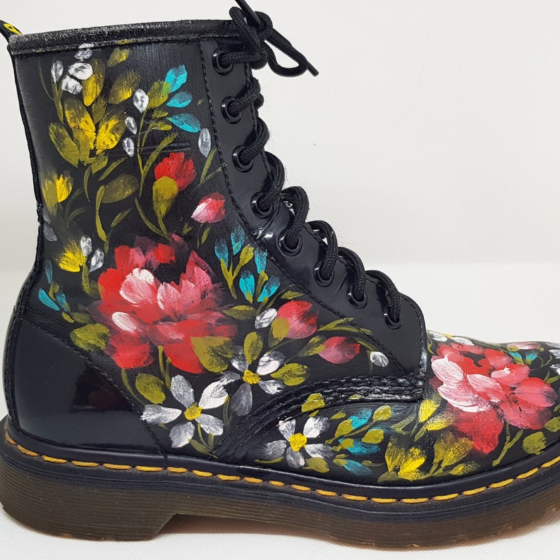 Women's Hand Painted Vintage Dr. Martens Kln