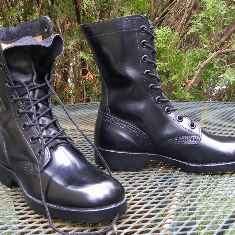 Men's Vintage 1973 VIETNAM War Era US Military Combat Boots