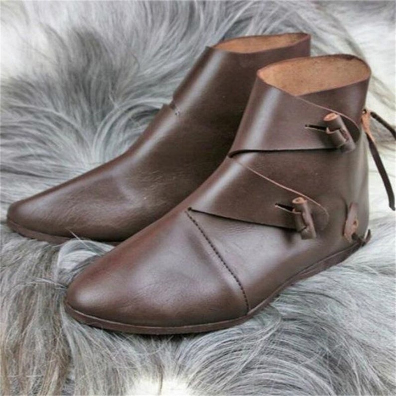 Women's Medieval Gothic Vintage Viking Cosplay Shoes Women's