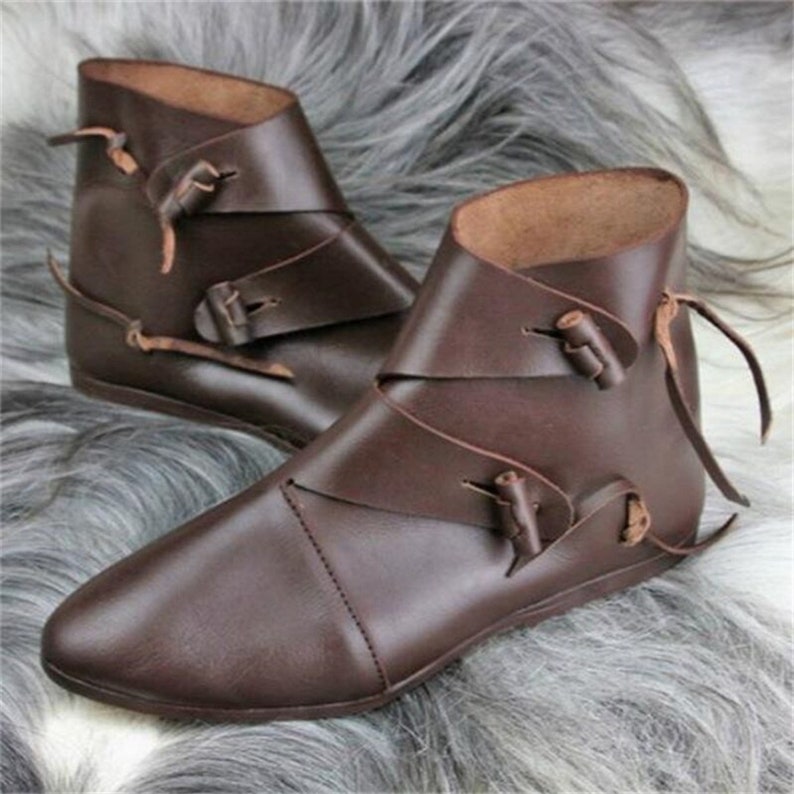 Women's Medieval Gothic Vintage Viking Cosplay Shoes Women's