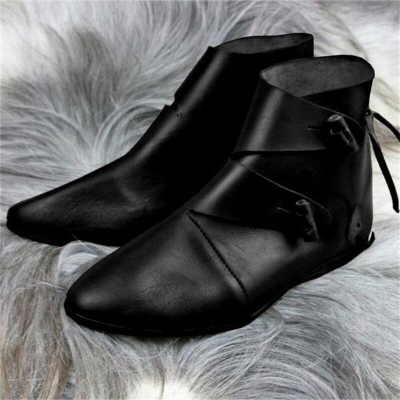 Women's Medieval Gothic Vintage Viking Cosplay Shoes Women's