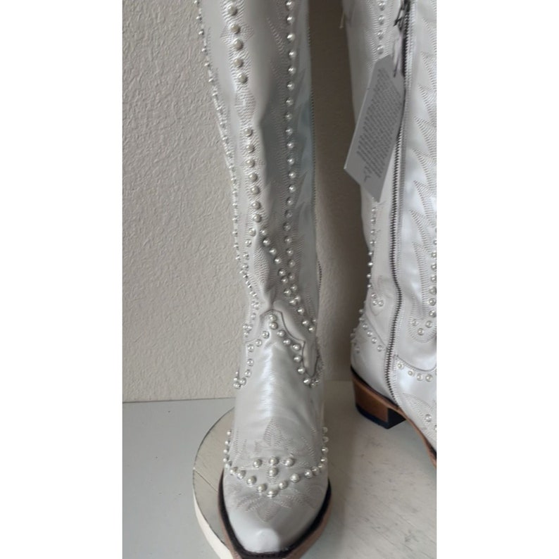 Women's Lane LEXINGTON Western Bridal Boots Over the Knee