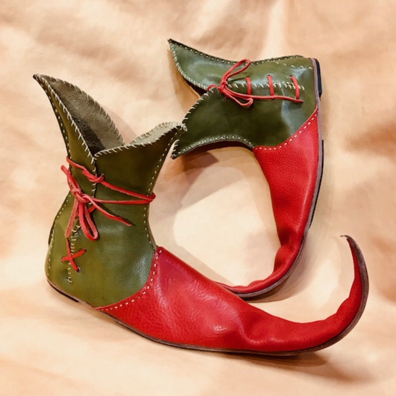 Men's Christmas Elf Boots