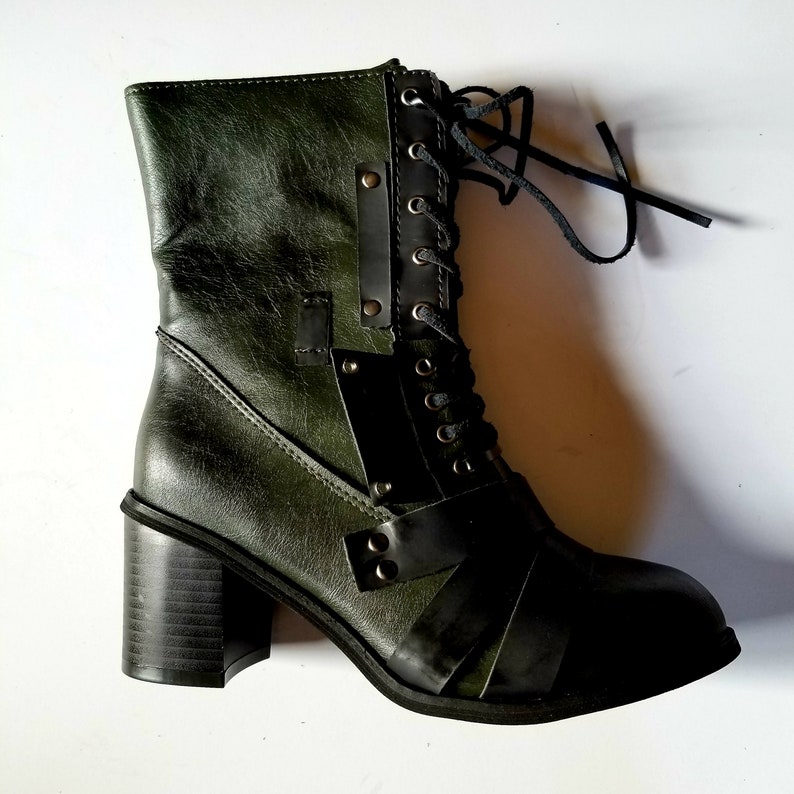 Women's Witchy Classic Black Broom Rider Witch Boot Witchy Boots