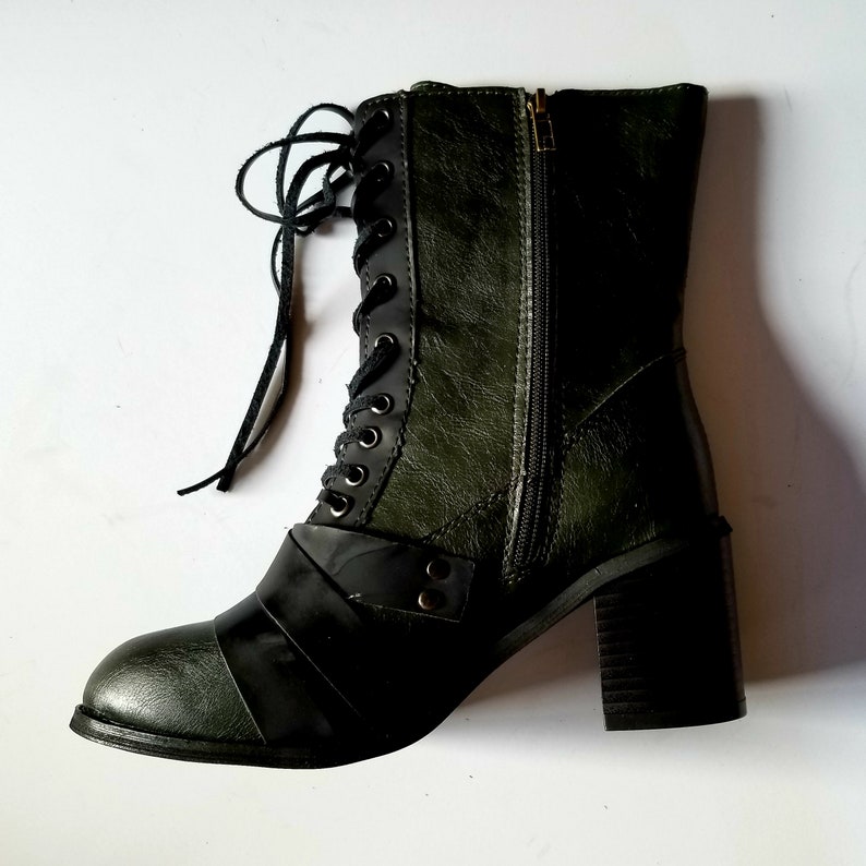 Women's Witchy Classic Black Broom Rider Witch Boot Witchy Boots