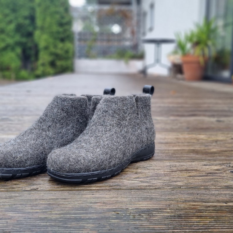 Women's Beige Booties & Ankle Boots Booties for Felted From