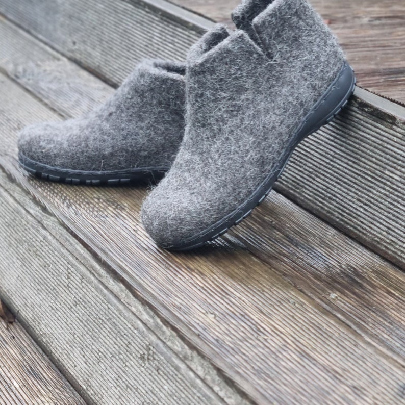 Women's Beige Booties & Ankle Boots Booties for Felted From