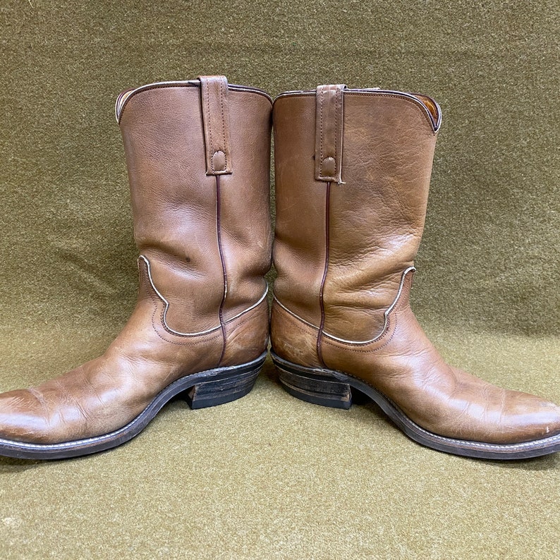 Women's Justin Roper Cowgirl Leather Boots Style 3826