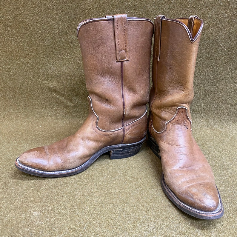 Women's Justin Roper Cowgirl Leather Boots Style 3826