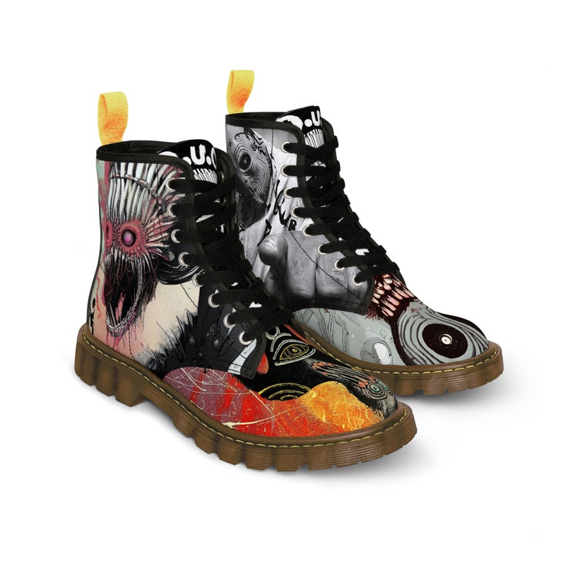 Men's Creative Madness Canvas Boots