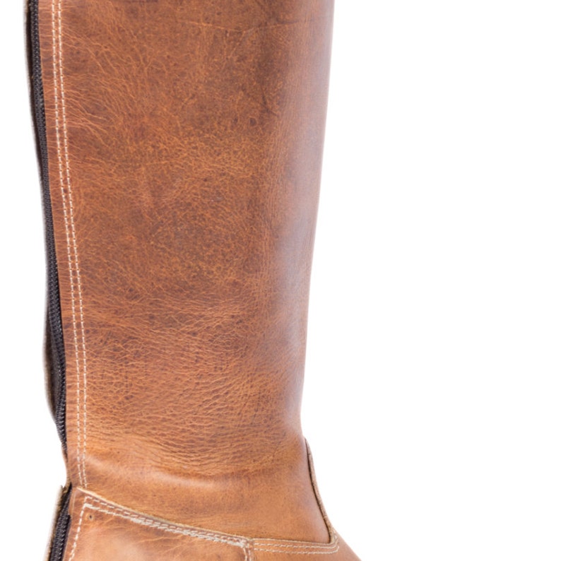 Women's Custom Tall Leather Boots