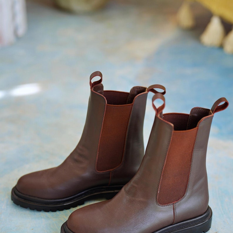 Women's Jordyn Leather Chelsea Boots