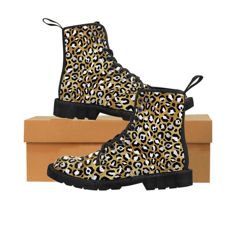 Women's Animalistic Canvas Boots