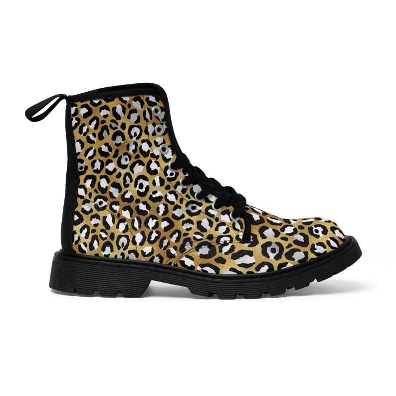 Women's Animalistic Canvas Boots