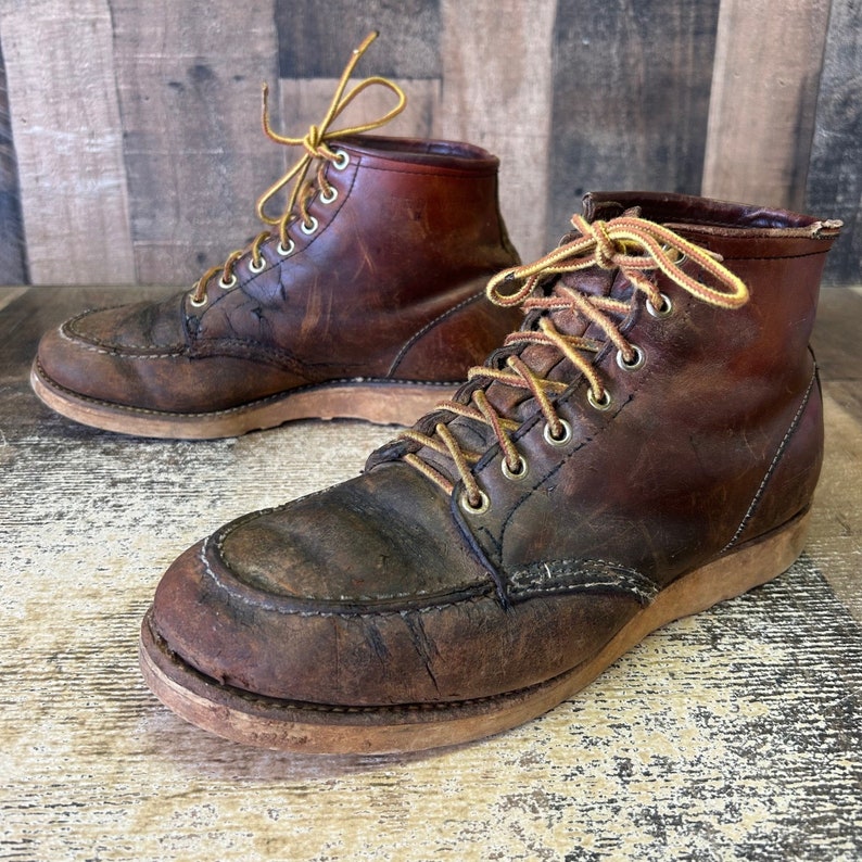 Men's Red Wing Vtg 875 Irish Setter Moc Toe Boots