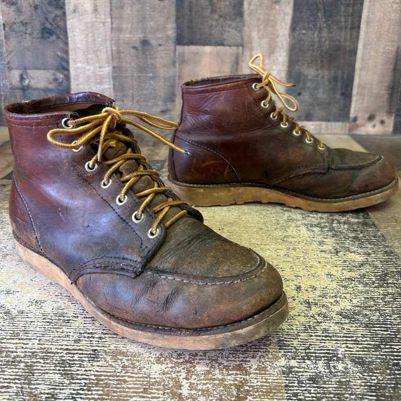 Men's Red Wing Vtg 875 Irish Setter Moc Toe Boots