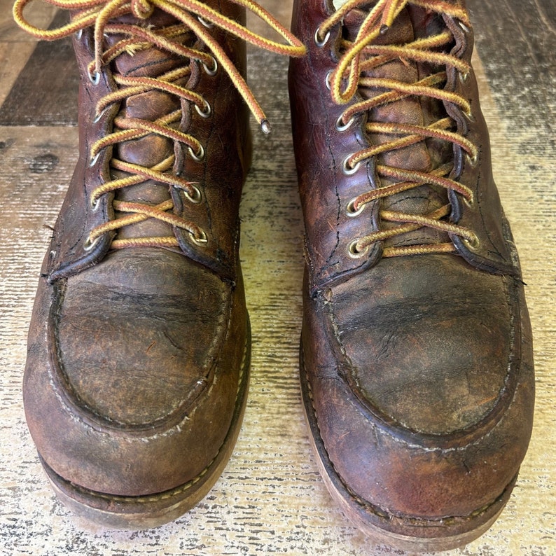 Men's Red Wing Vtg 875 Irish Setter Moc Toe Boots