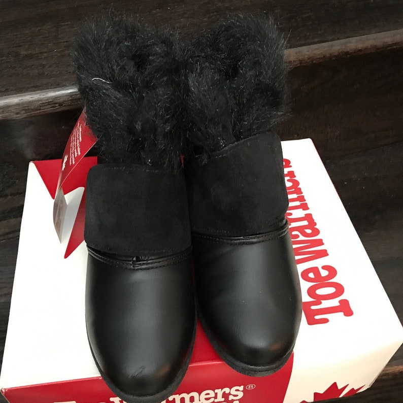 Women's Brand New Toe Warmer Black Boots