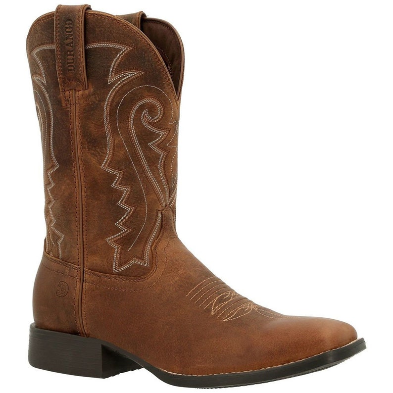 Men's Westward Prairie Brown Square Toe Western Boot