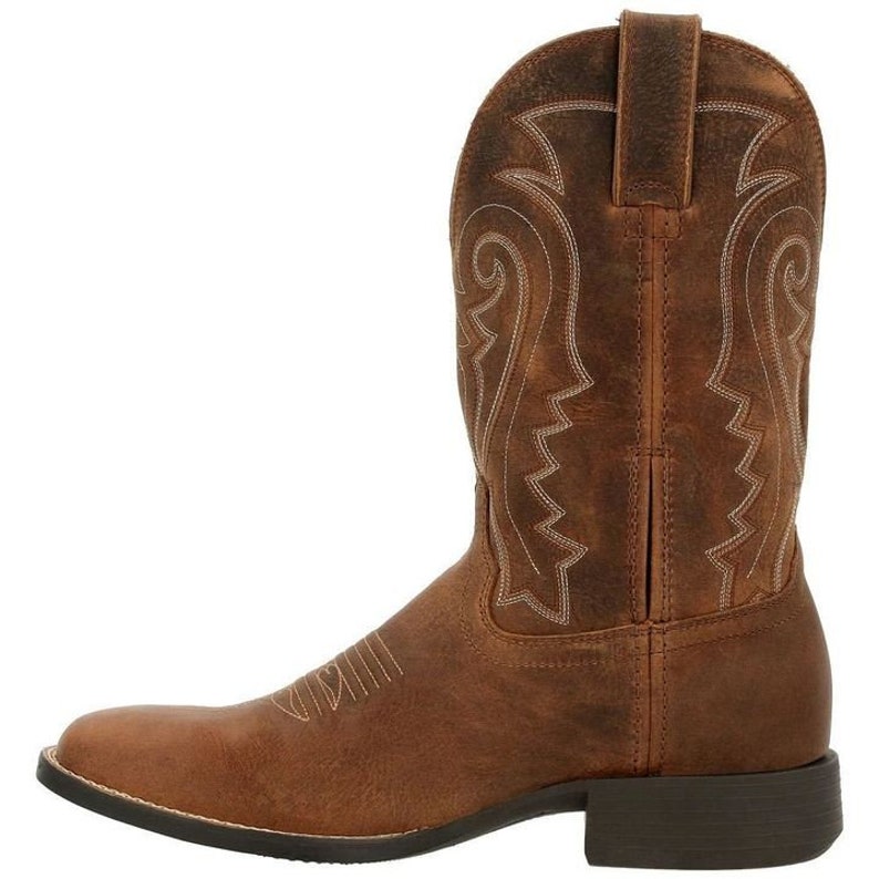 Men's Westward Prairie Brown Square Toe Western Boot