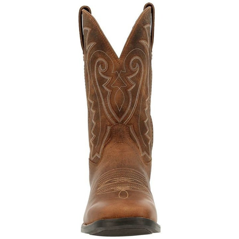 Men's Westward Prairie Brown Square Toe Western Boot