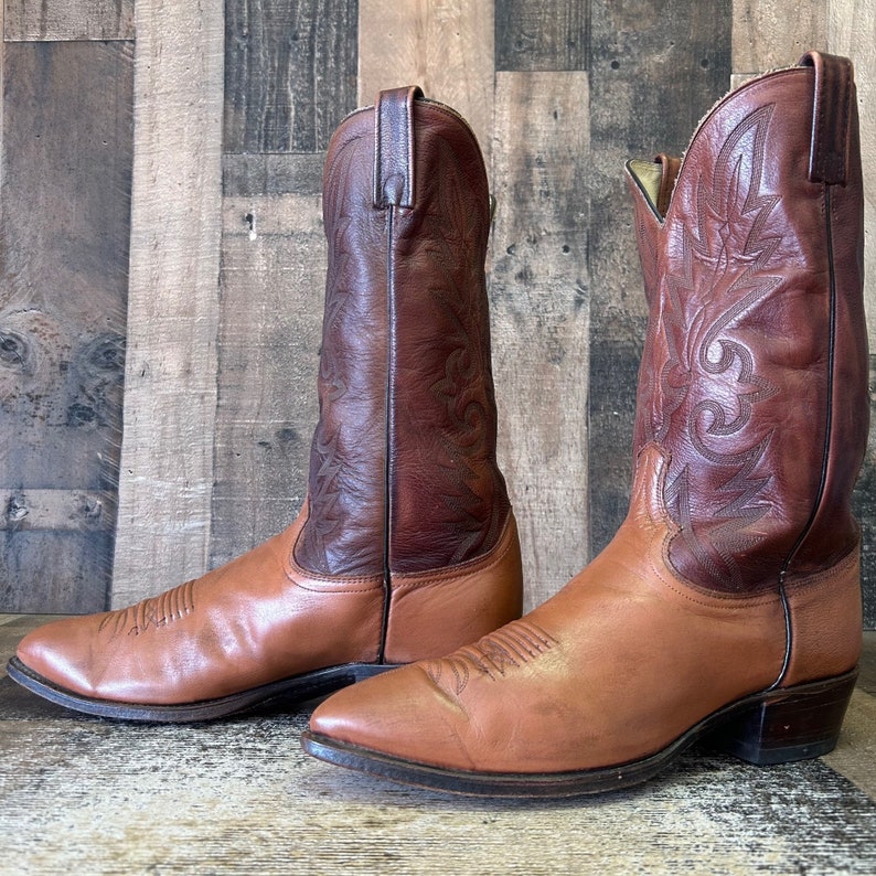 Men's Dan Post 16782 Vtg Cowboy Boots 12 EW