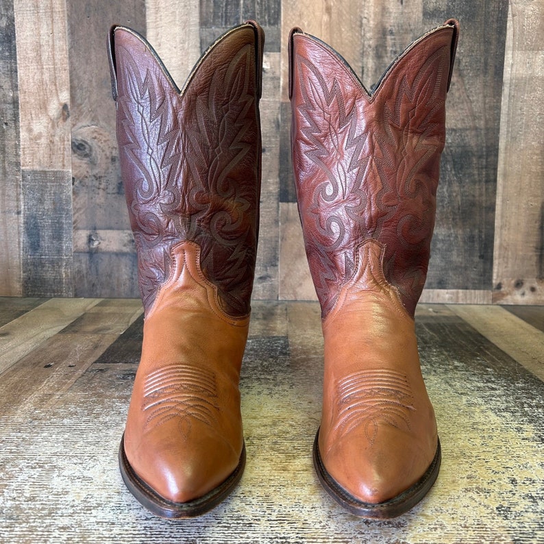 Men's Dan Post 16782 Vtg Cowboy Boots 12 EW