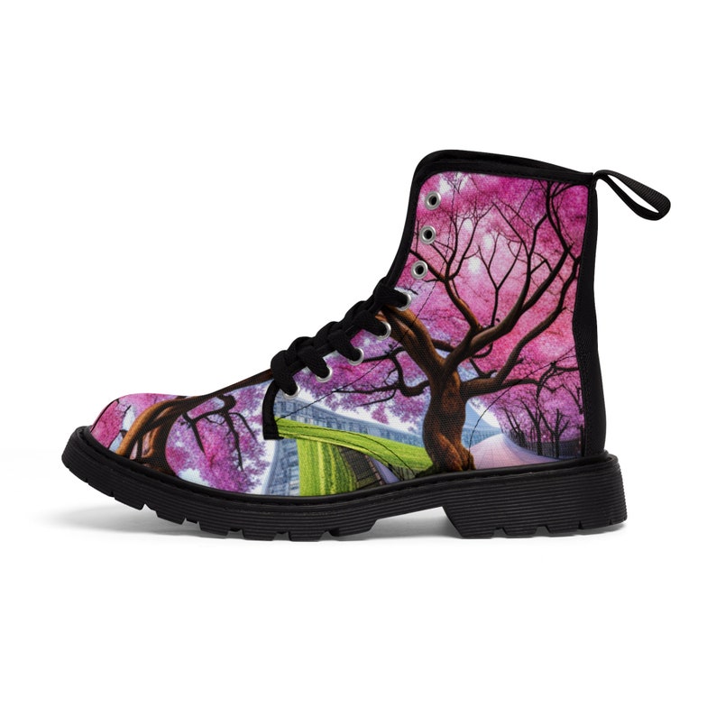 Women's Canvas Boots Boots Gift for Her Cool Boots