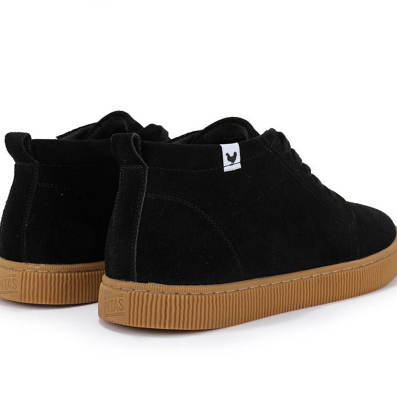 Men's Hiro Black Suede Chukka Boots