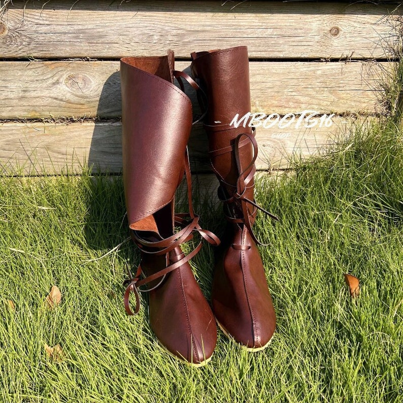 Men's Medieval Renaissance Viking Boots Viking Boots Cosplay