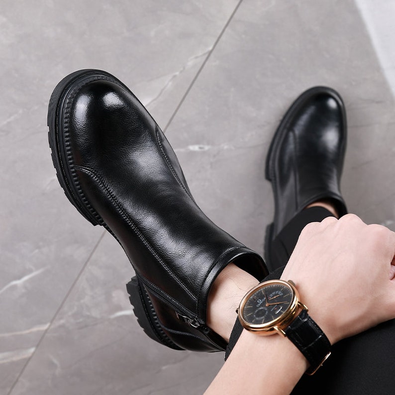 Men's Leather Boots Ankle Boots Dress Boots