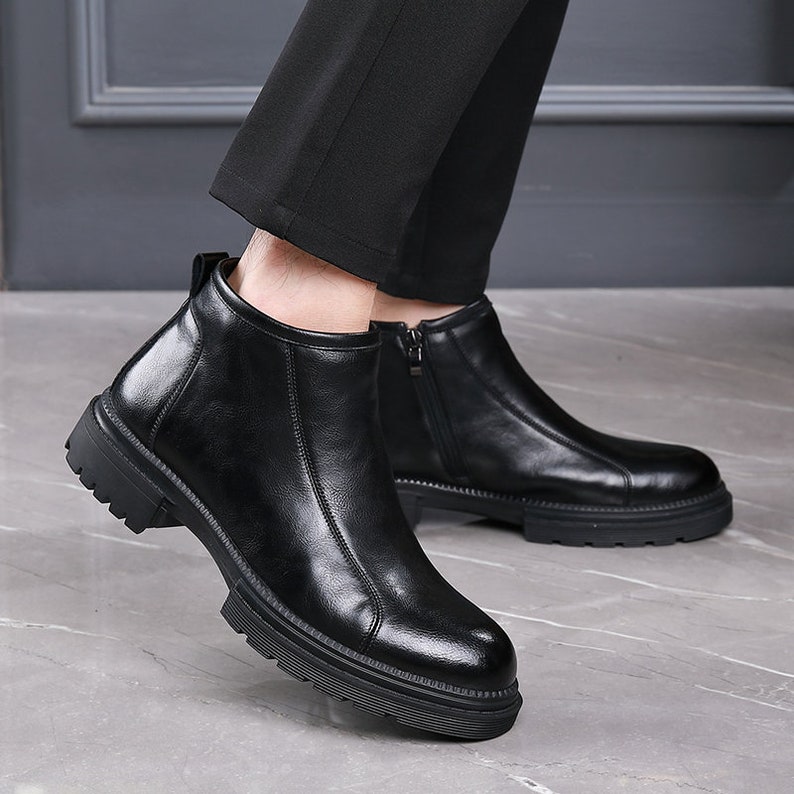 Men's Leather Boots Ankle Boots Dress Boots