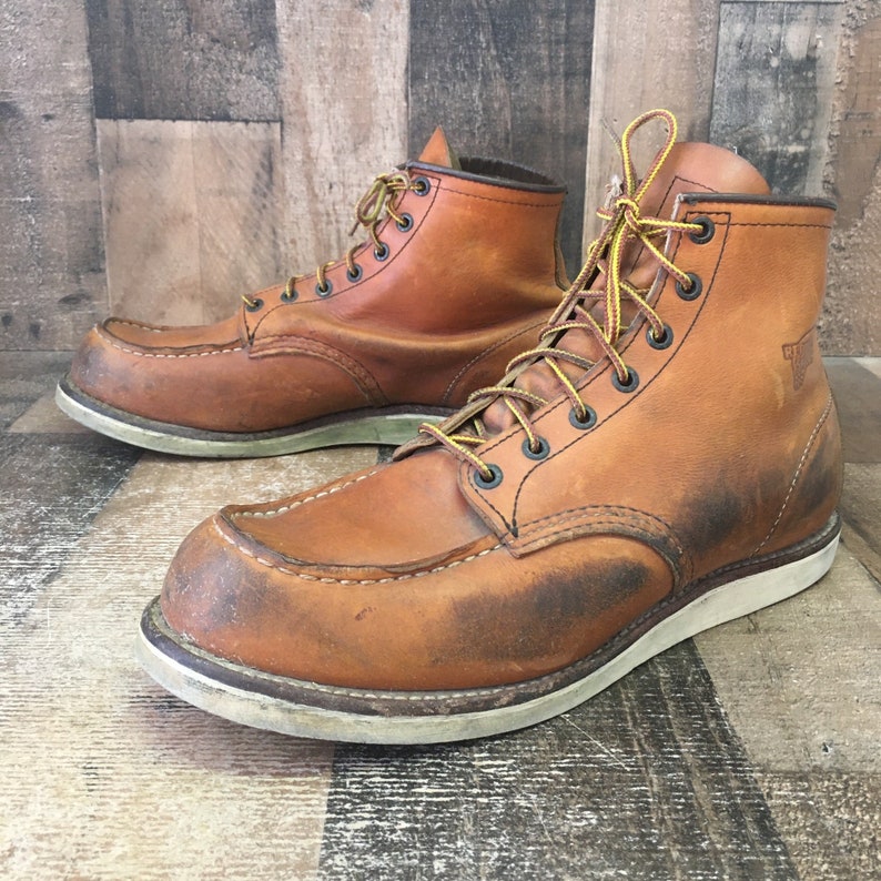 Men's Red Wing 10875 Moc Toe Work Boots